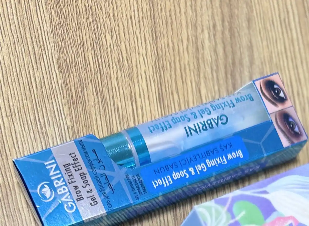 Гель фиксатор Gabrini Brow Fixing & Soap effect, для укладки бровей, прозрачный, 8 мл