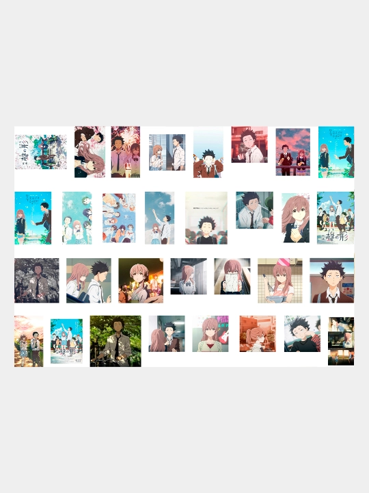 Stikerlar Anime Naruto, Bleach, Jujutsu Kaisen, Demon Slayer, Attack on Titan, 50 xil