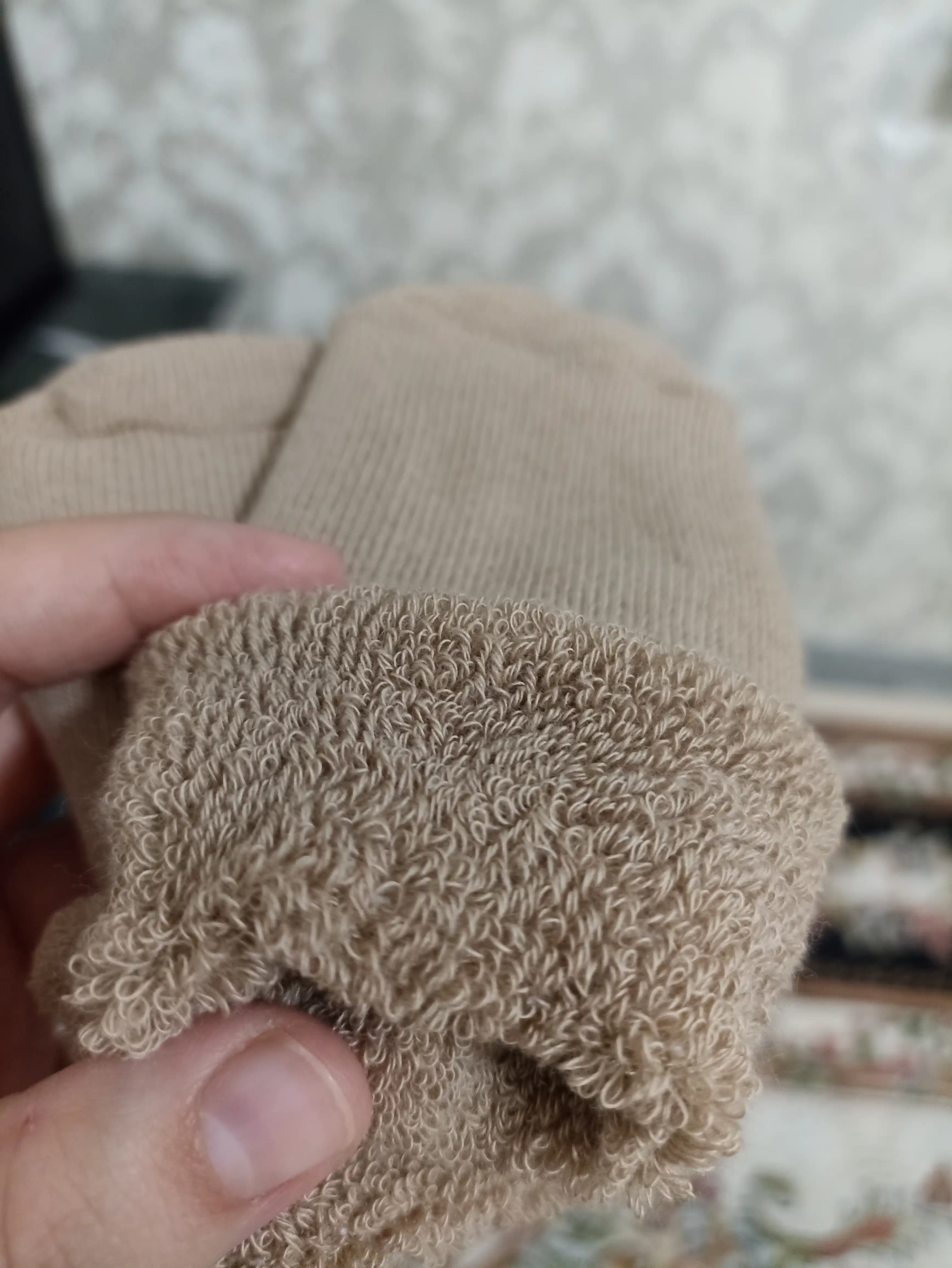 3 yoshgacha chaqaloqlar uchun sirpanmaydigan qishki issiq paxmoq bolalar paypoqlari