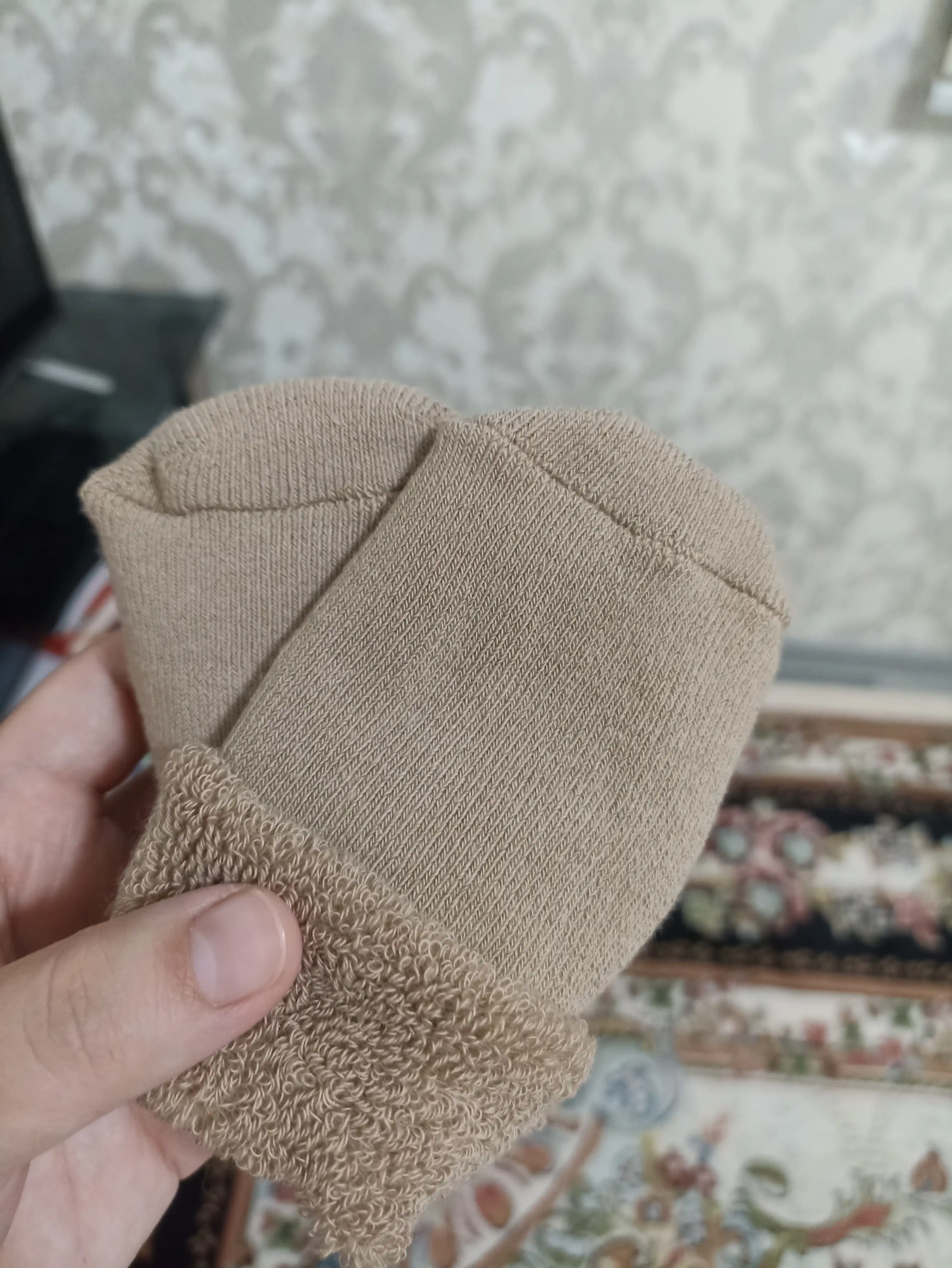3 yoshgacha chaqaloqlar uchun sirpanmaydigan qishki issiq paxmoq bolalar paypoqlari