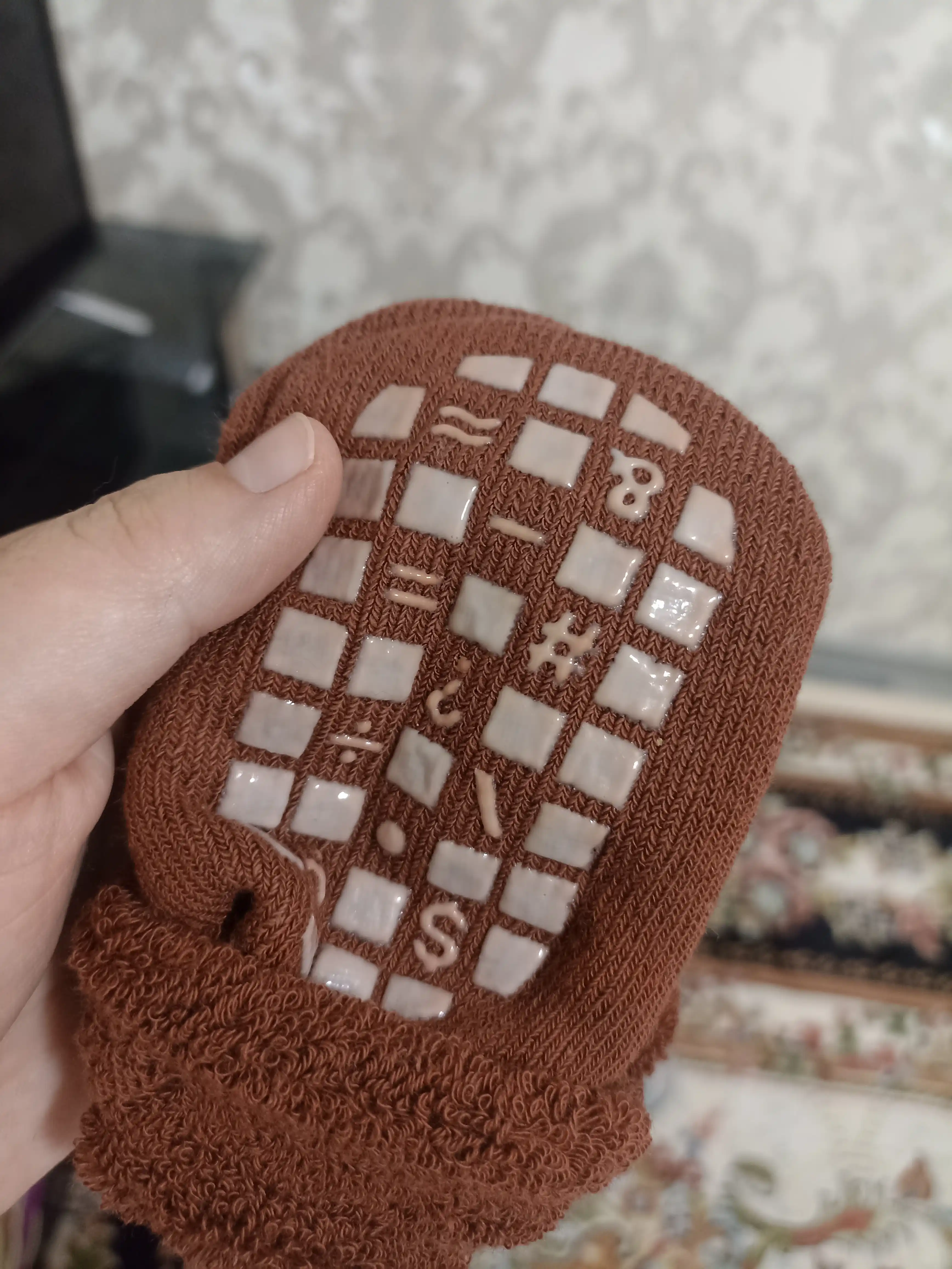 3 yoshgacha chaqaloqlar uchun sirpanmaydigan qishki issiq paxmoq bolalar paypoqlari