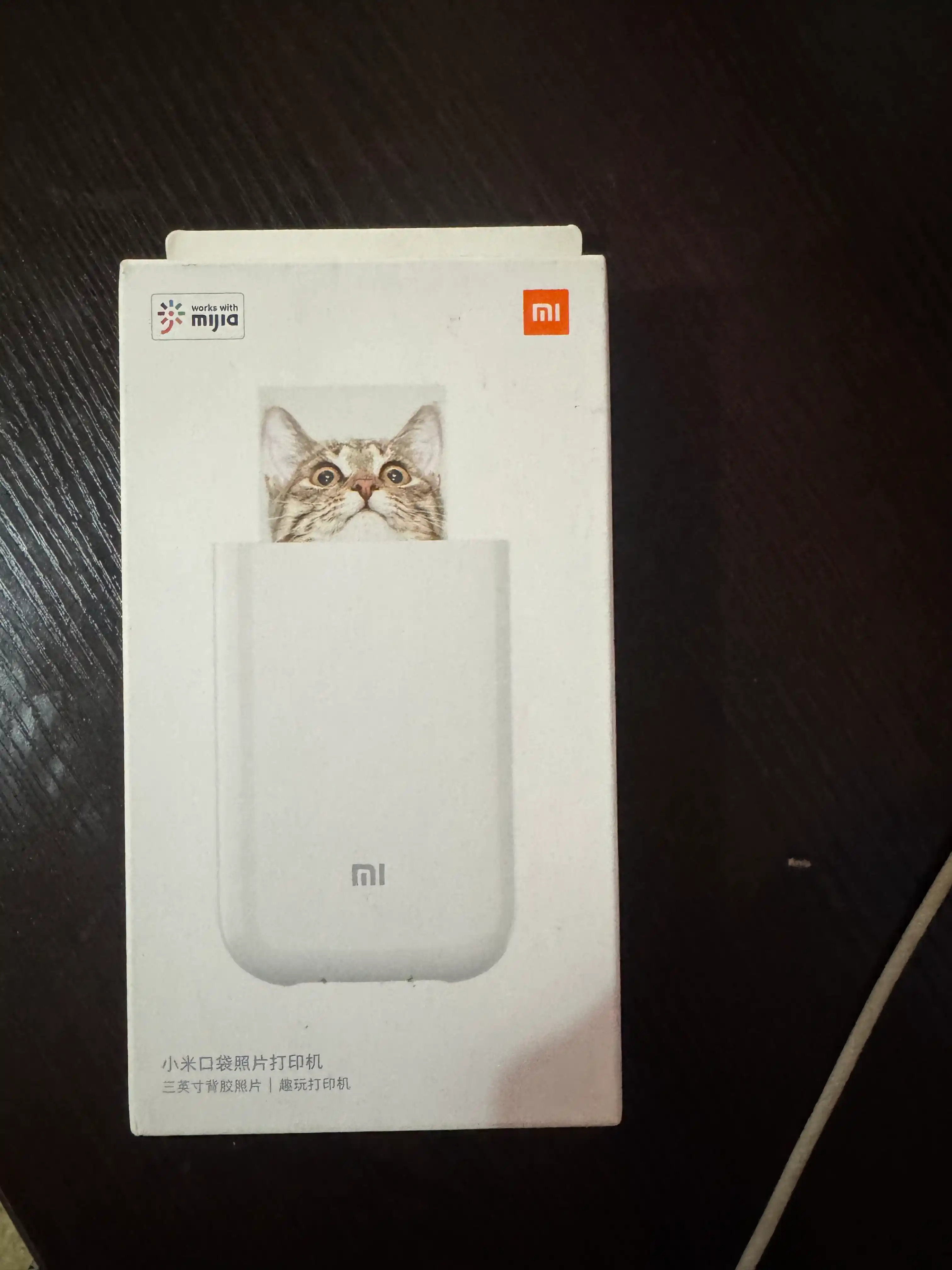 Xiaomi Mijia AR ZINK, принтер, фотопринтер цветной, портативный