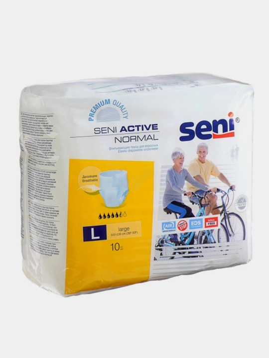 Трусы-подгузники для взрослых Seni Active Normal, 10 шт
