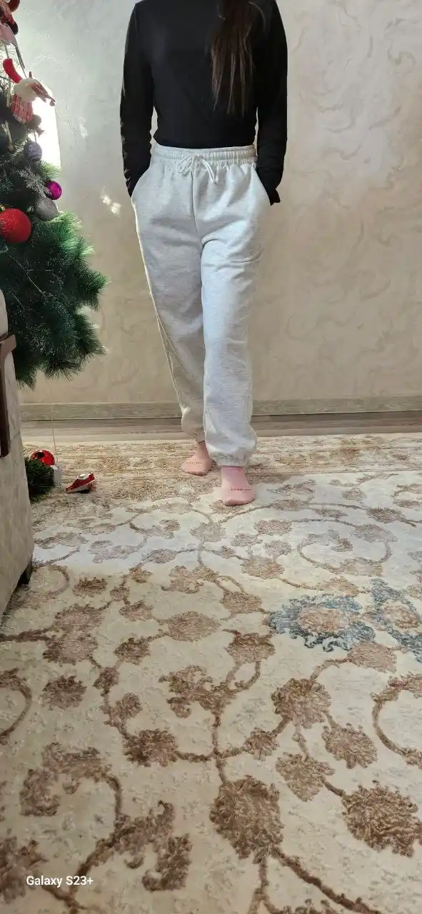 Trikotaj ayollar, joggerlar, jun bilan izolyatsiya qilingan shimlar, sport shimlari