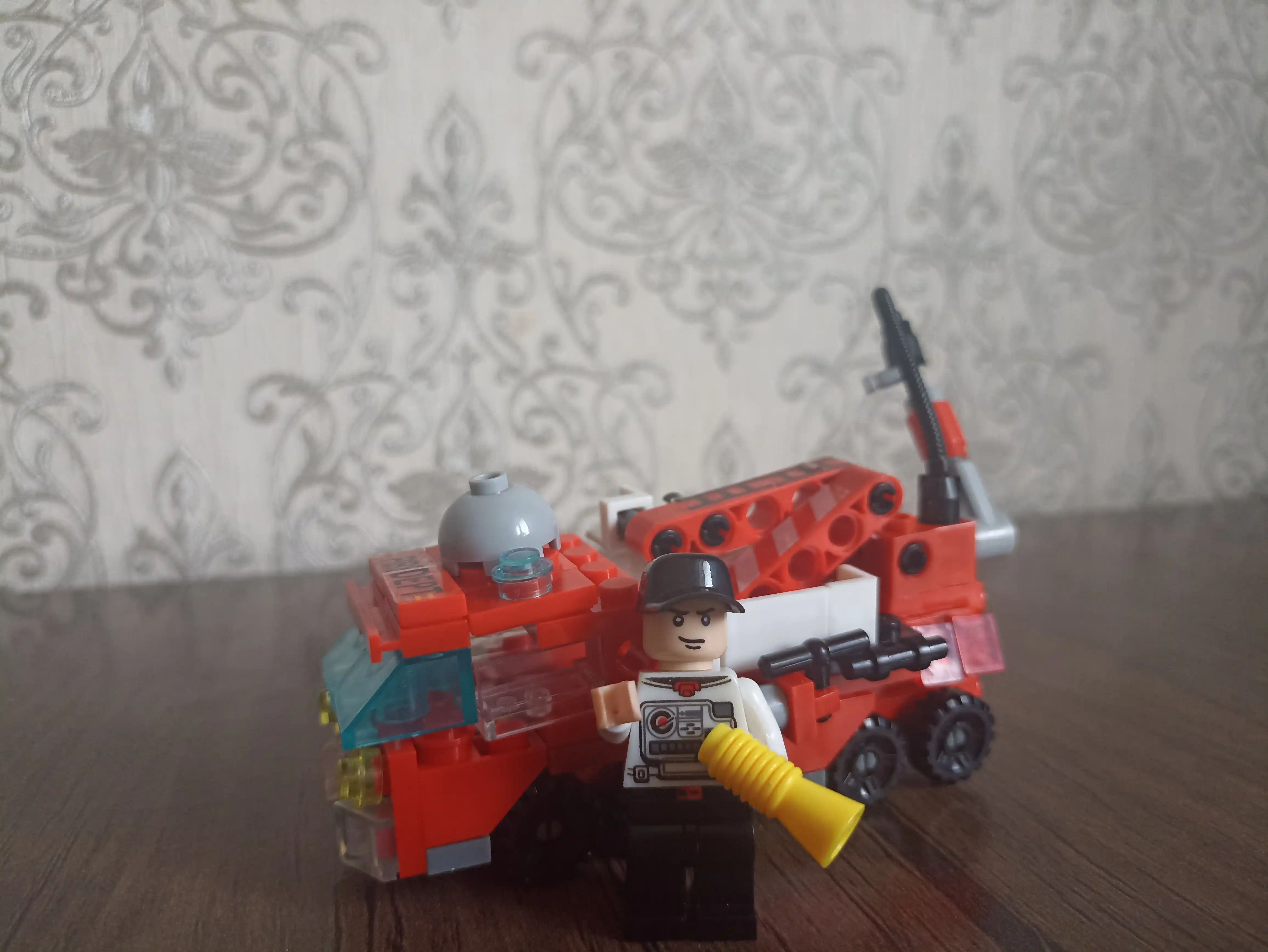 Конструктор 6 в 1, Спасательная техника, совместим с Lego