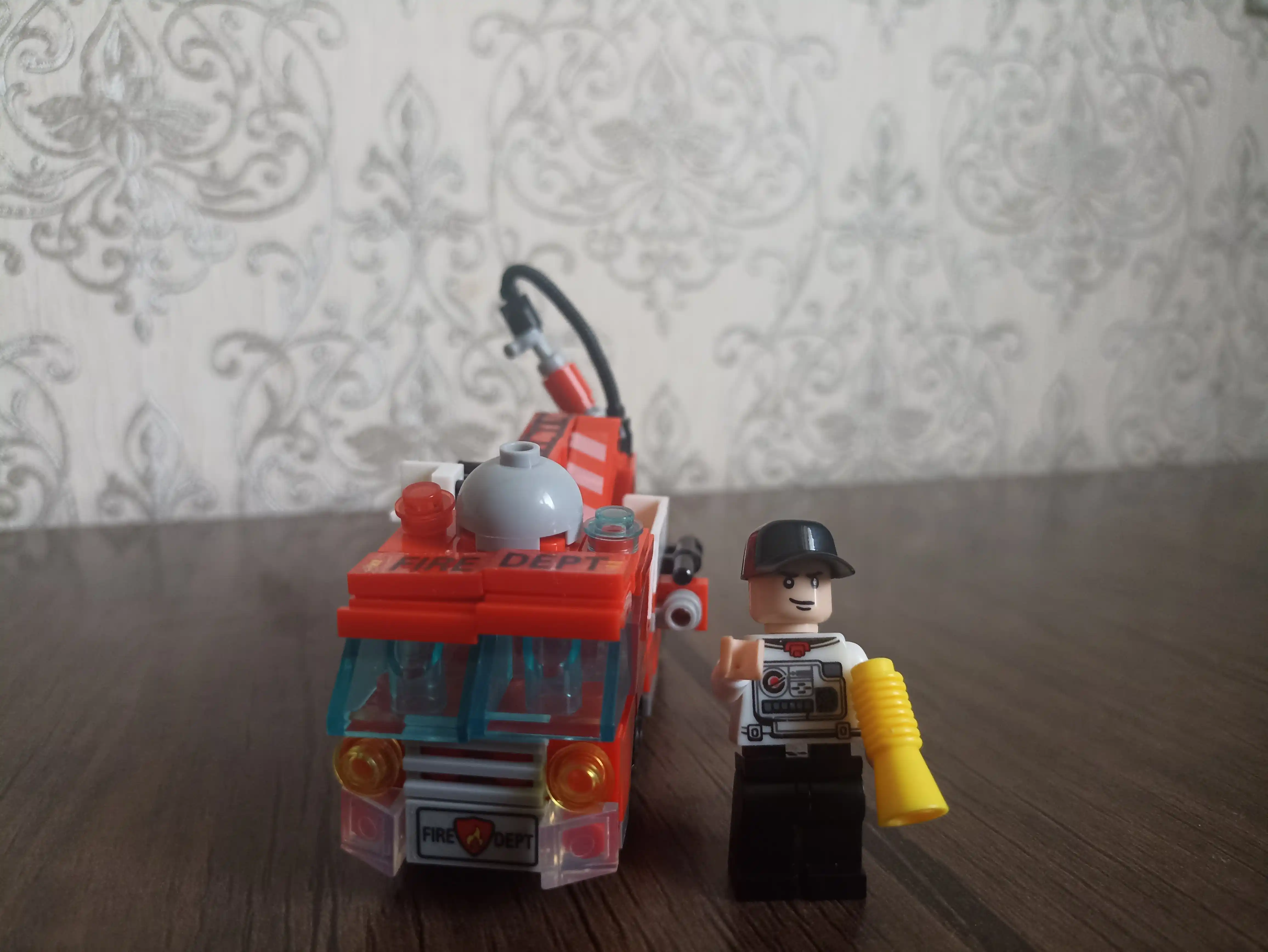 Конструктор 6 в 1, Спасательная техника, совместим с Lego