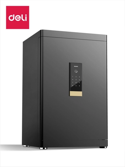 Сейф 415 * 370 * 285 мм 4113 Deli, с сенсорной LED панелью и модулем отпечатка пальца — DFDELI-4113