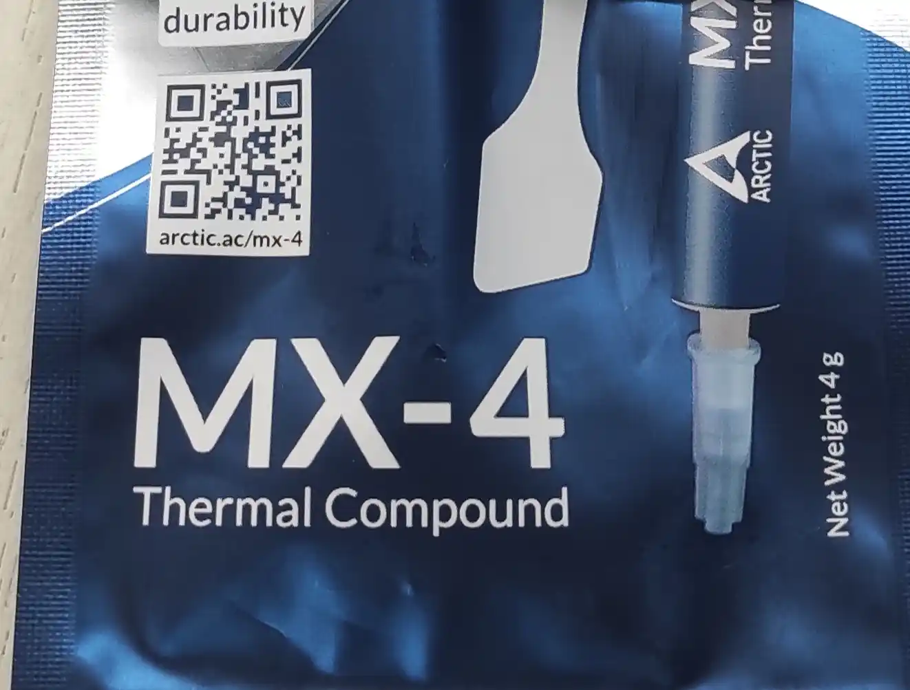 Termopasta Arctic MX-4, Noutbuk, video karta, protsessori uchun, termal pasta, 2/4/8/20 g
