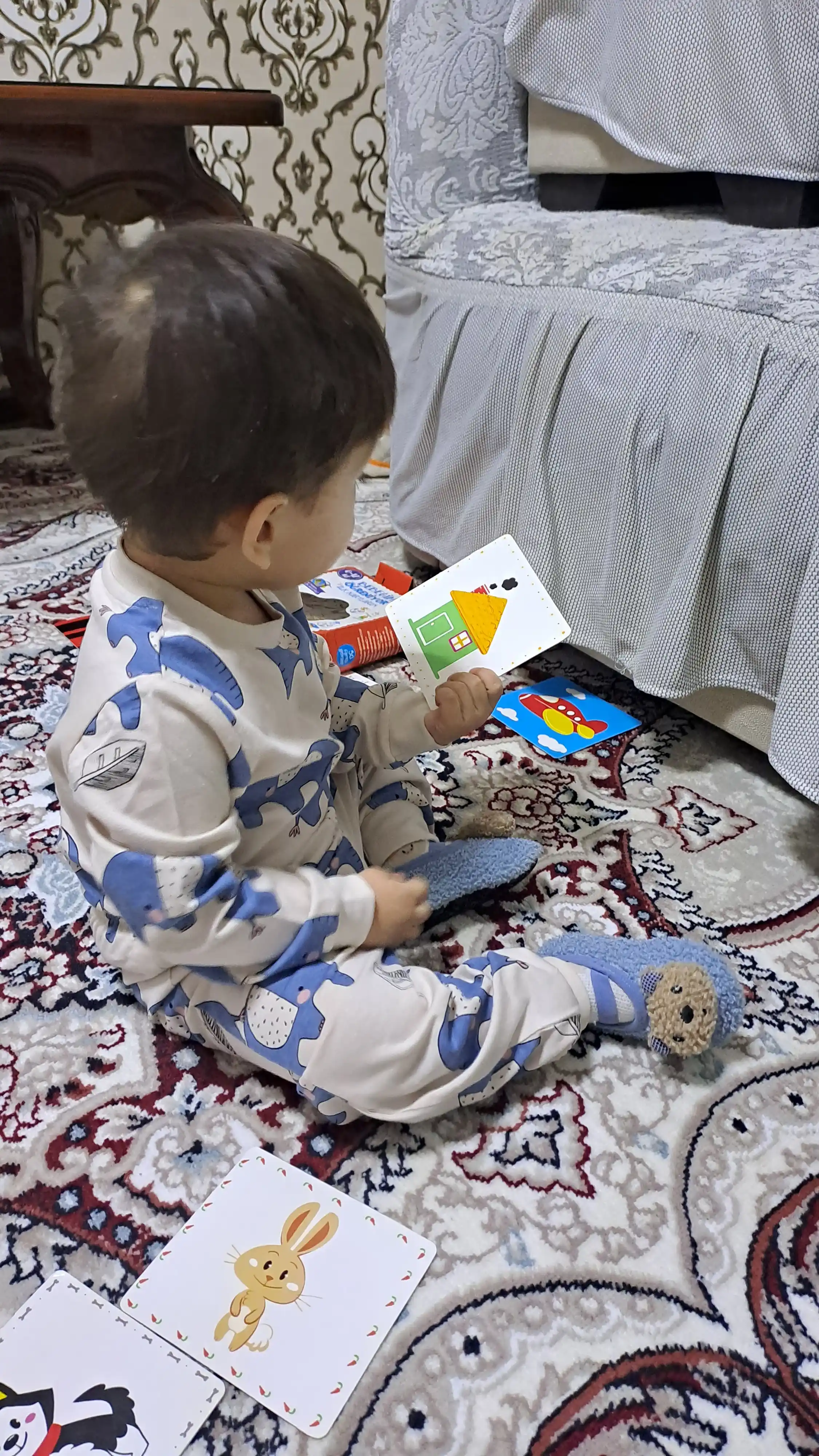 Пижама детская, домашняя одежда, для мальчиков и девочек, хлопок, Elephantino
