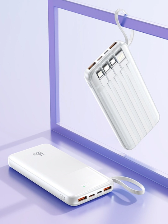 Power bank Внешний аккумулятор 66W, 10000mA и 20000mA, с быстрой зарядкой, 22.5w, 2 цвета