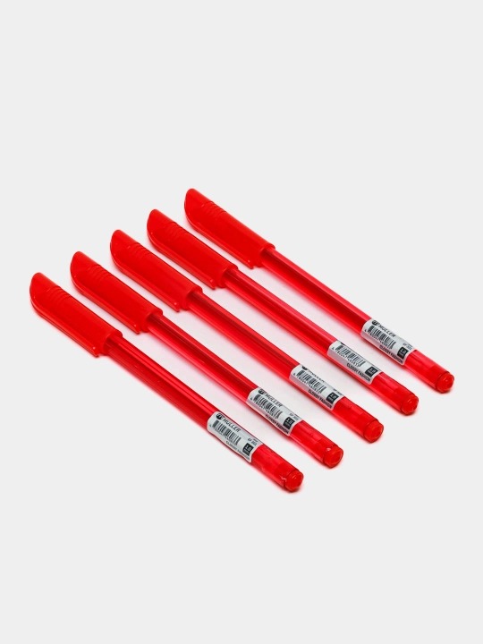 Ручка шариковая Muller Glossy fashion, 1 мм 5 штук - 