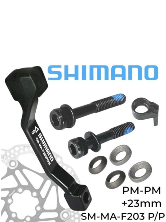 Адаптер тормоза Shimano SM-MA-F203 P/PM, для ротора, 203 мм - 