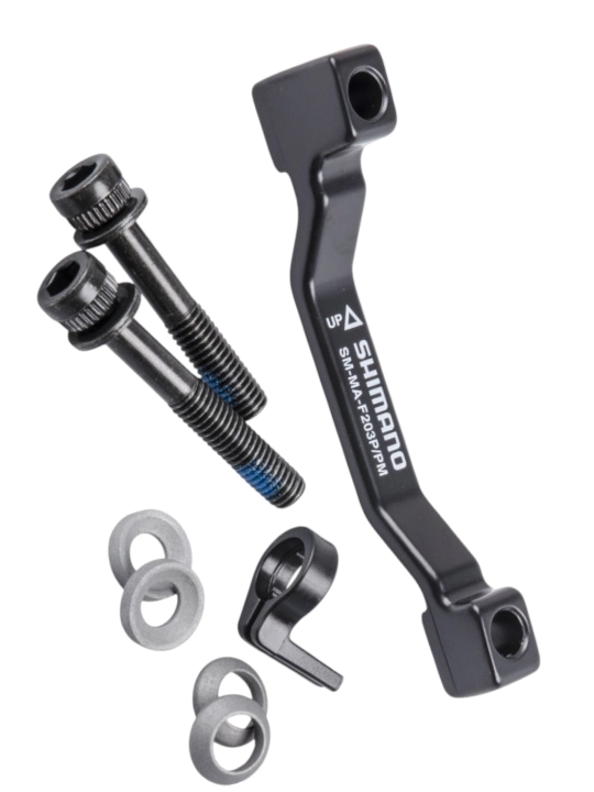 Shimano SM-MA-F203 P/PM tormoz adapteri, 203 mm, rotor uchun