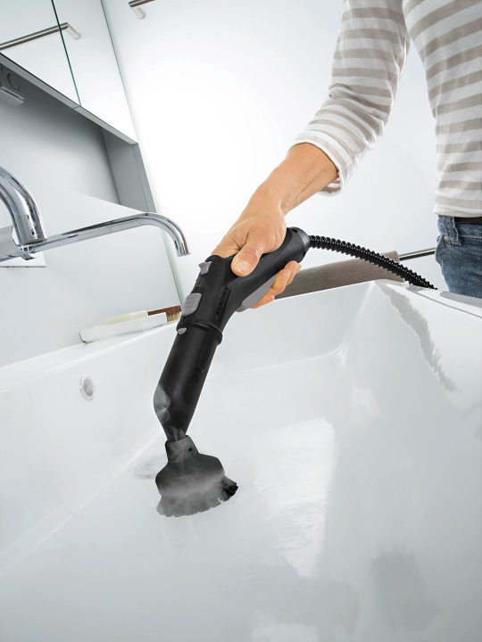 Karcher 2.863-022.0 Bug' bilan tozalash uchun yumaloq cho'tka – Qiyin joylarni tozalash