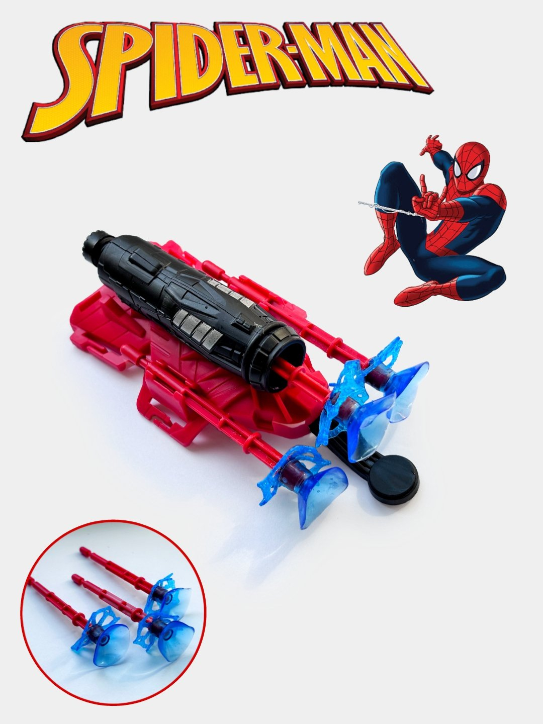 Бластер Человека-Паука, cтреляющая перчатка, 3 стрелы, Spider Man ...