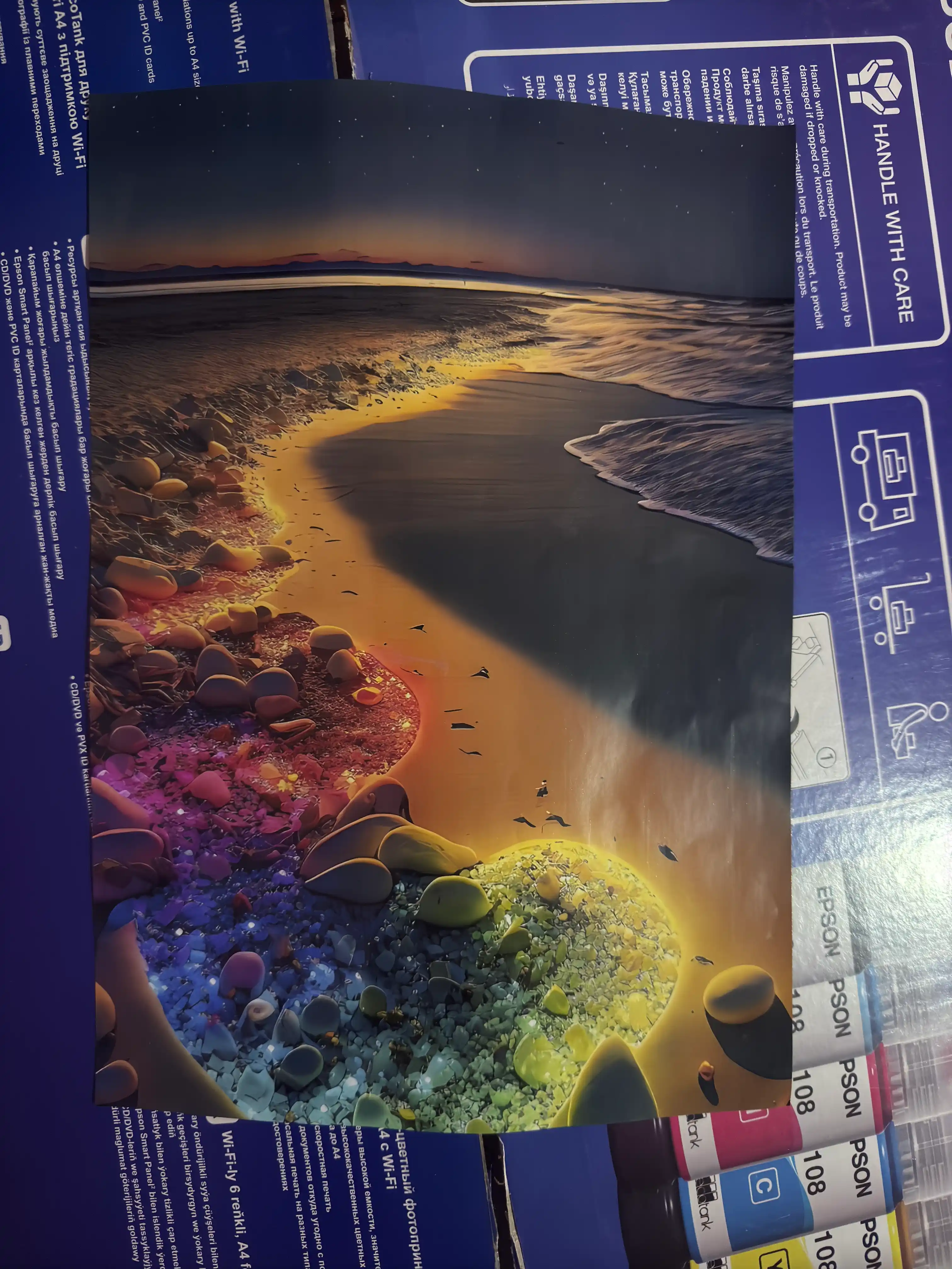 Printer EPSON L8050 EcoTank rangli, Wi-Fi, 1 yillik kafolat