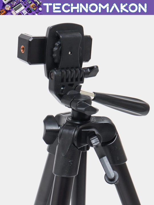 Universal shtativ - tripod Jmary KP-2205, telefon ushlagich bilan