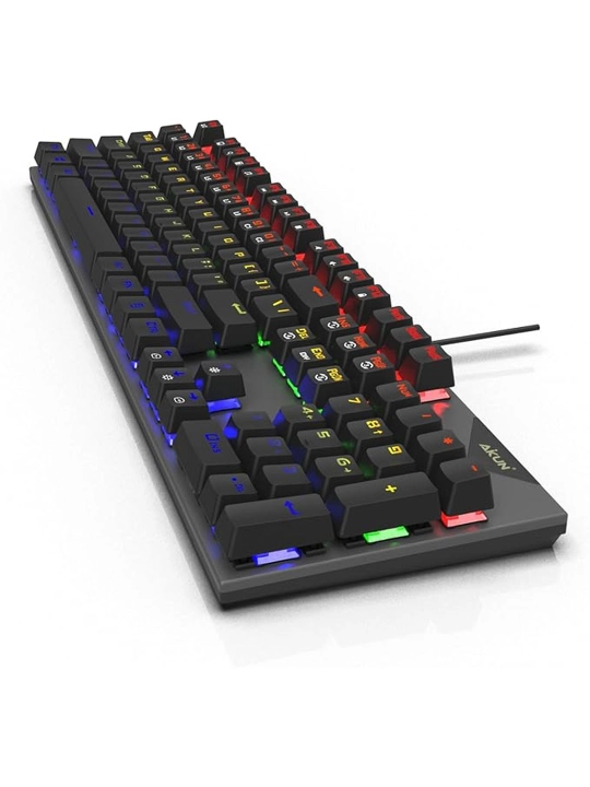 Mexanik o'yin klaviaturasi AIKUN GX 5800, GX 987, RGB yoritgichli