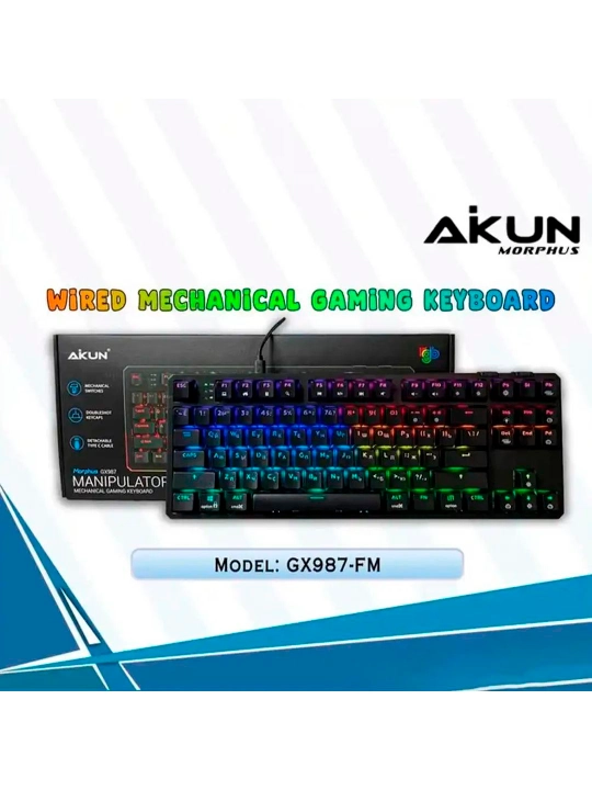Механическая игровая клавиатура AIKUN GX 5800, GX 987, с RGB подсветкой - 