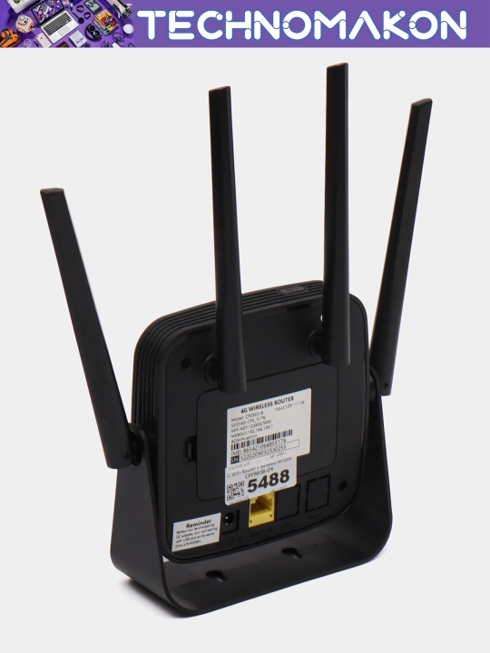 Wi-Fi router, modem 4G CPE-903B SIM karta sloti, 4 antenna, akkumulyator bilan