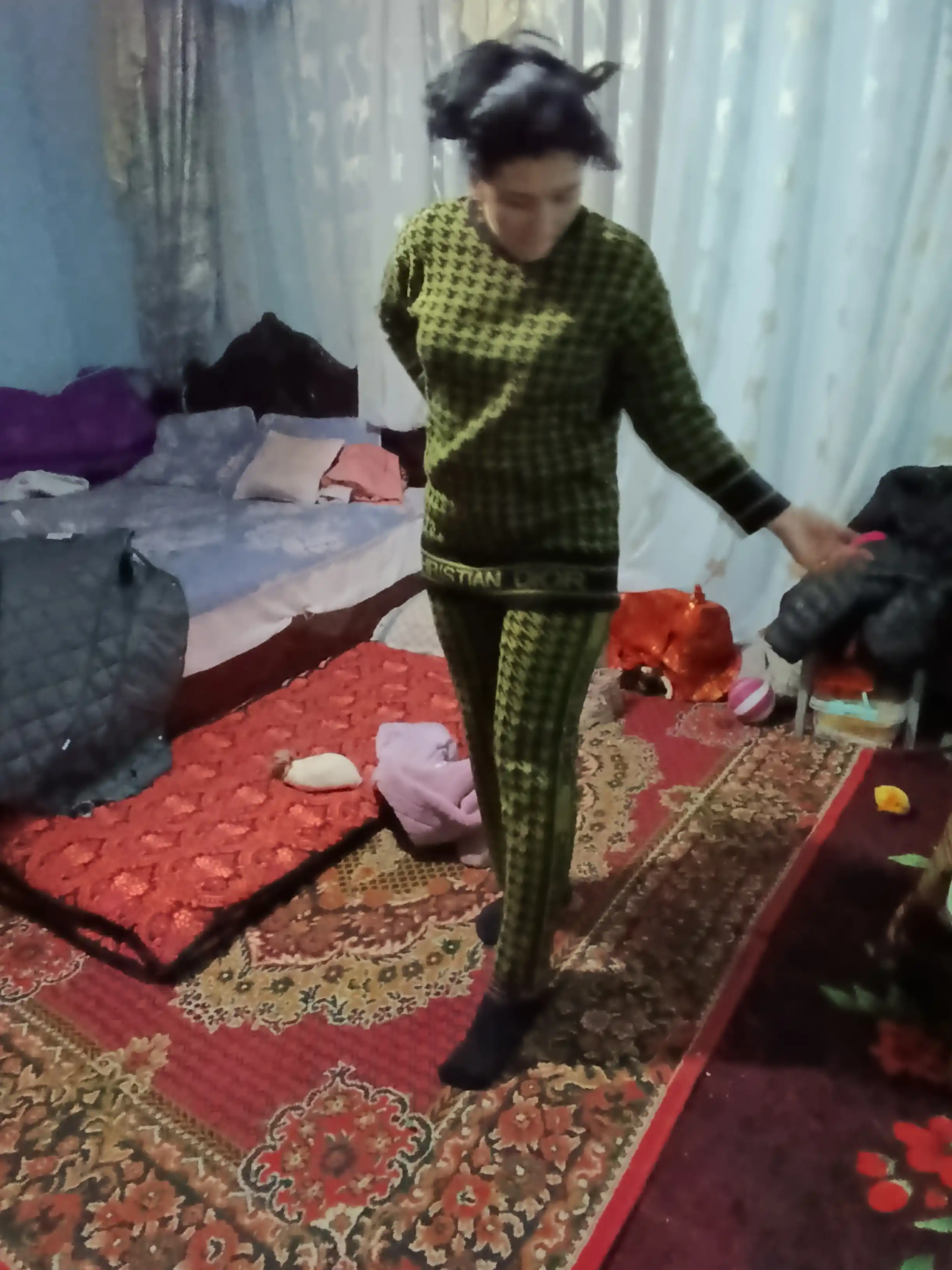 Ayollar uchun Didov oversayz trikotaj to‘plami, qulay va zamonaviy