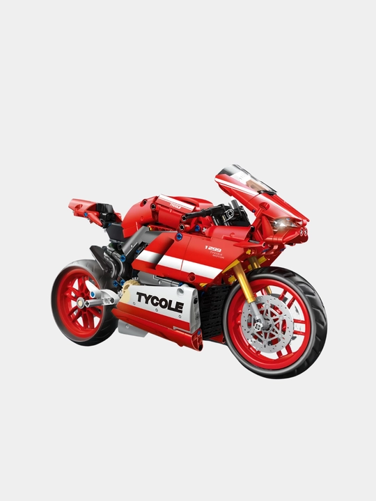 Blok konstruktor mashinasi, mototsikl,bolalar konstruktori, Lego Technic bilan mos keladi