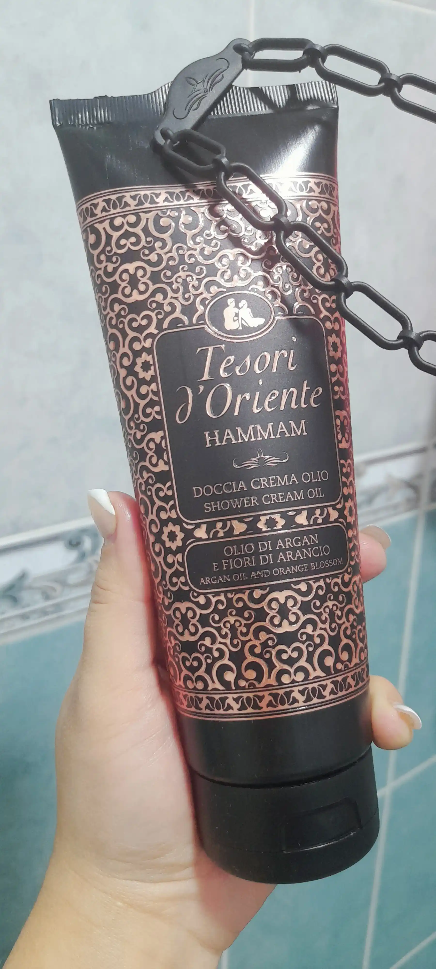 Гель-крем для душа Tesori d'Oriente Hammam, c маслом арганы, 250 мл
