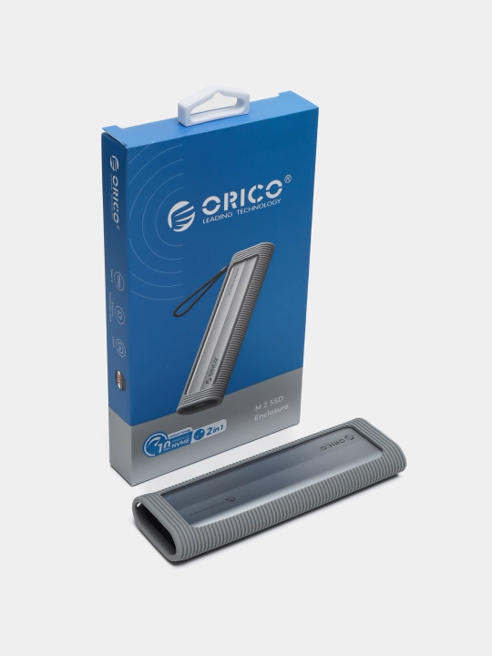 Ssd m.2 nvme uchun korpus Orico AXM2-G2-V1 alyuminiy qatlam va slikon himoyalagich, 10 Gbps