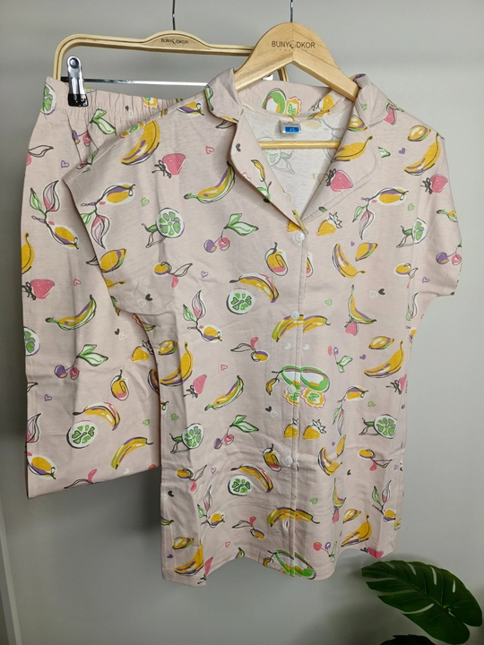 Ayollar uchun yumshoq paxtali pijama