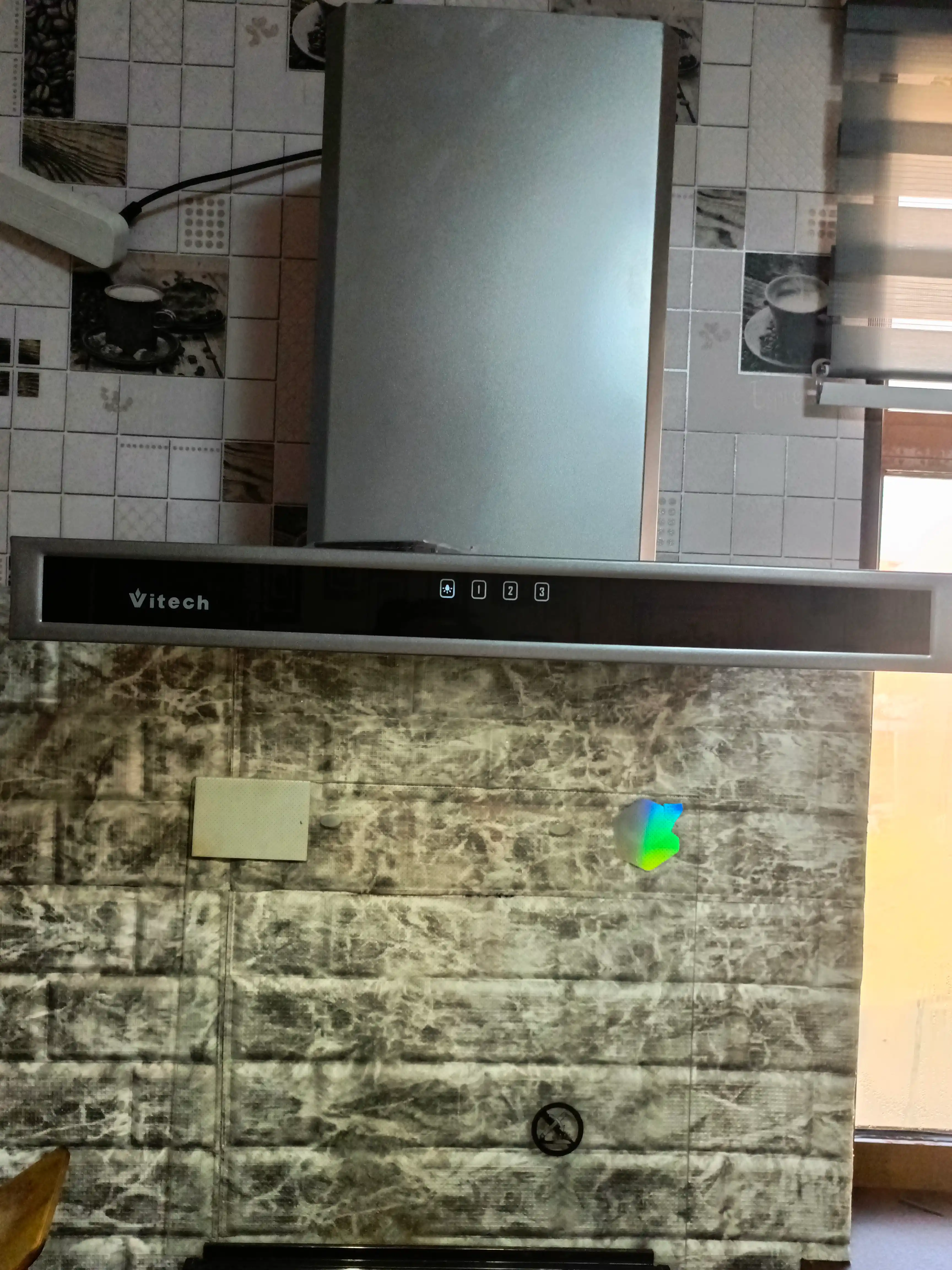 T-shaklidagi oshxona dudburoni Vitech Bruno TS 60 sm