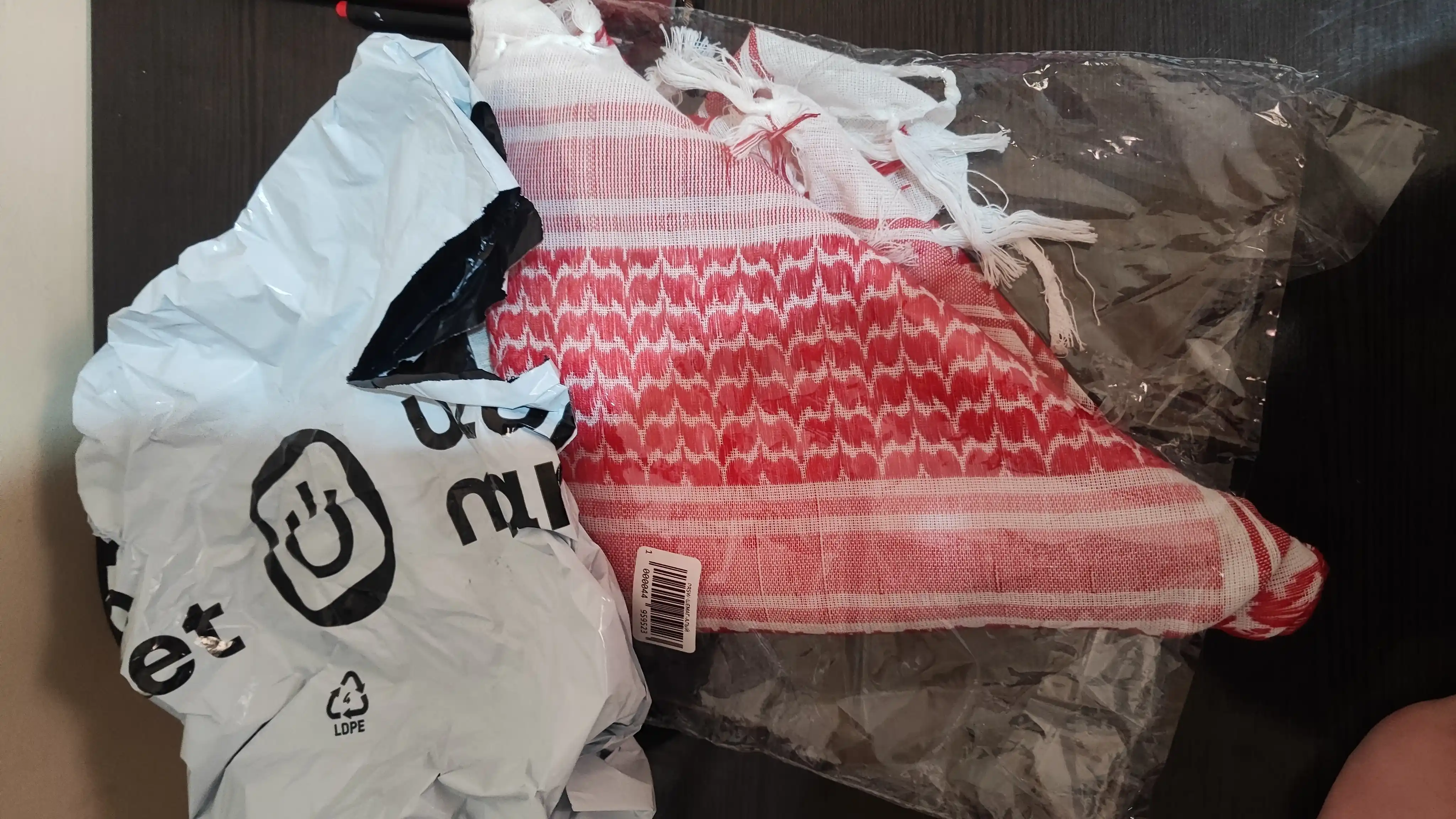 Keffiye, arafatka, arabcha sharf, 100% paxta sharf