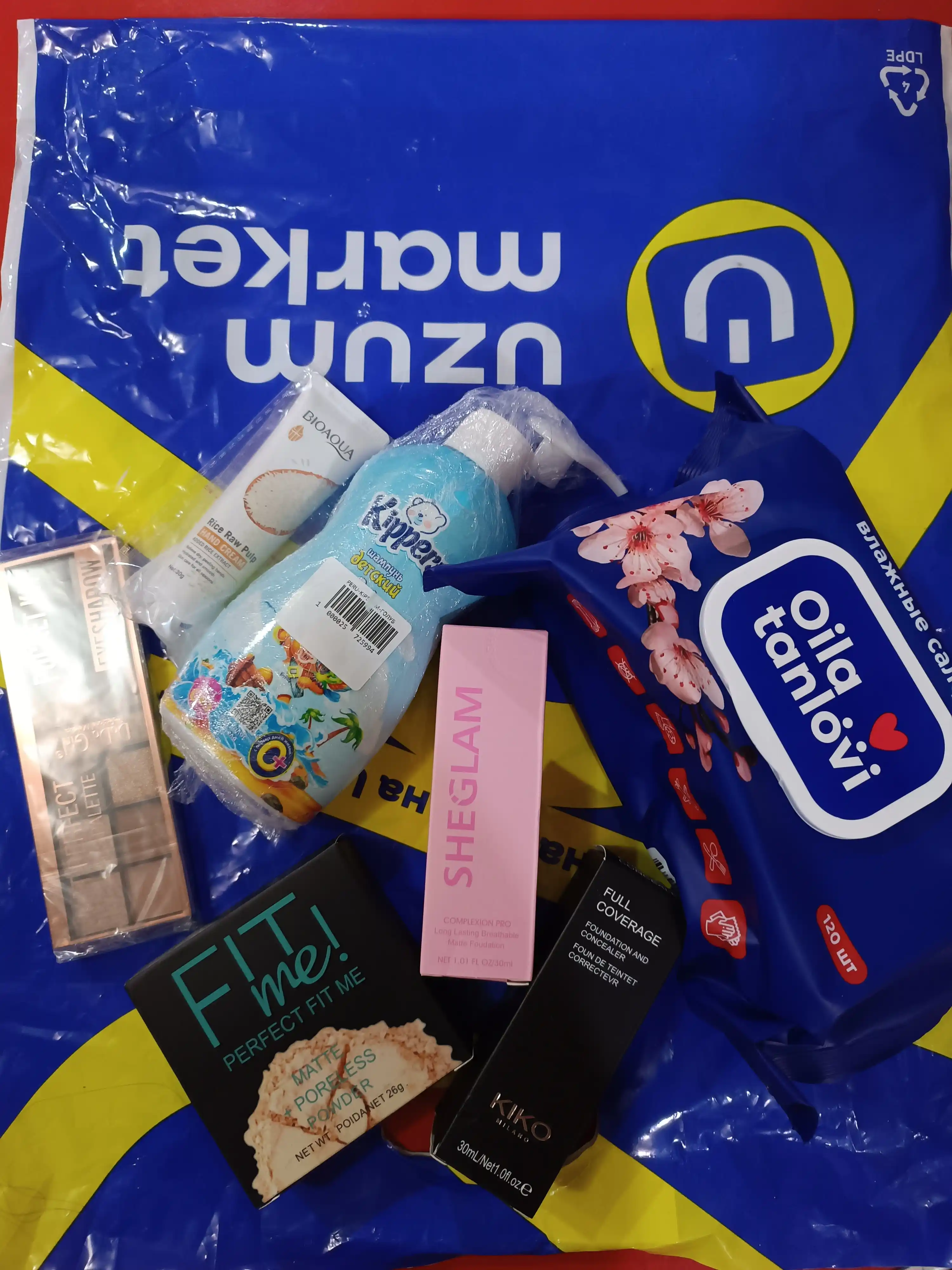 Upa yuz uchun  FIT ME ikki qavatli, ton: 02, 03