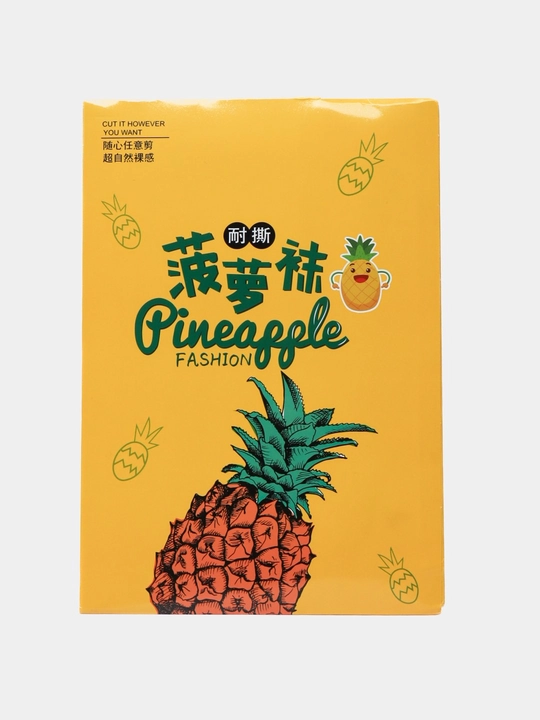 Ayollar uchun ANANAS PINEAPPLE neylon kolgotkalari, chidamli va uzilishlarga chidamli