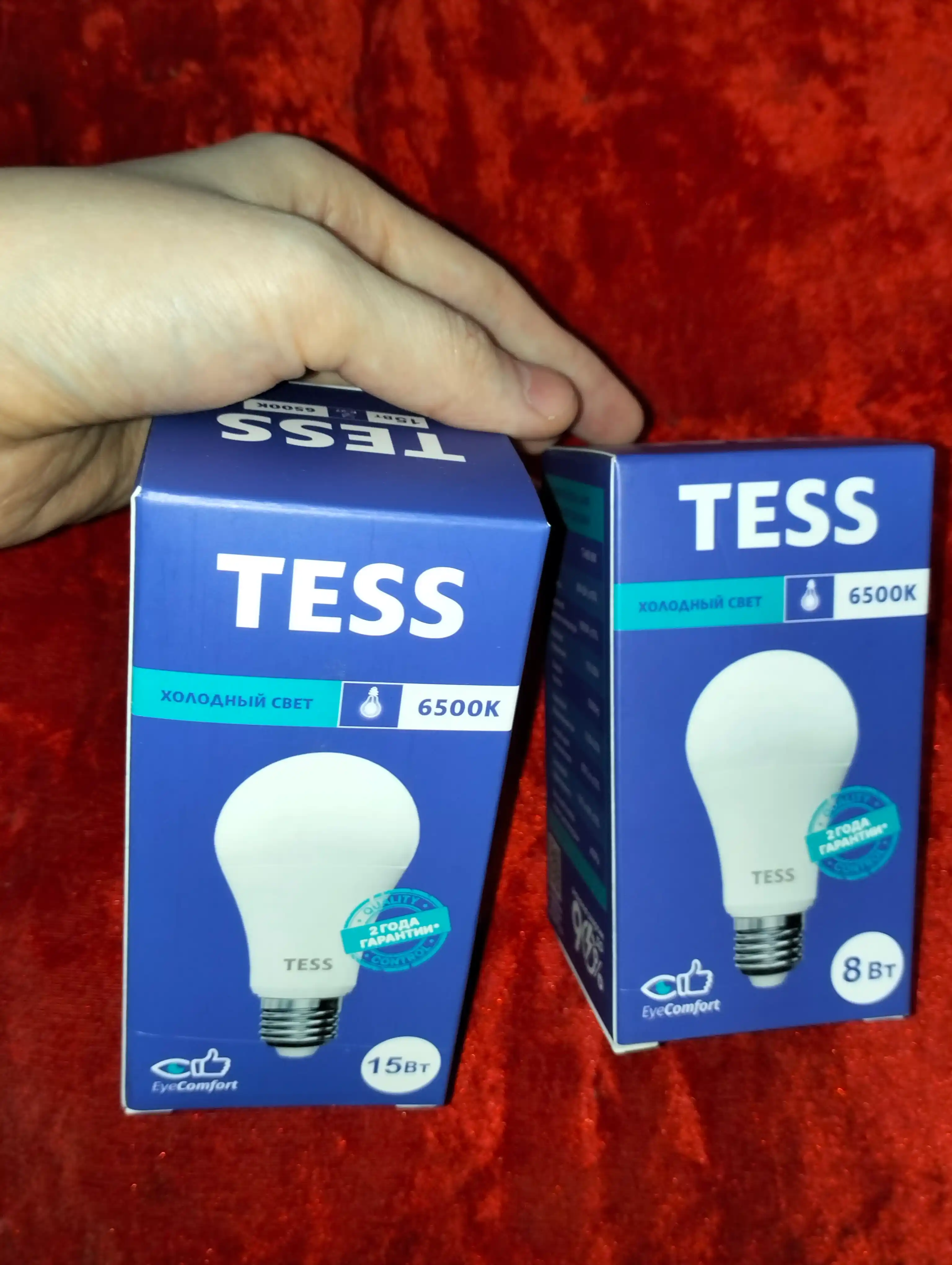 LED лампа, TESS 15Вт 13Вт 10Вт 8Вт E27: энергоэффективность А+,  лед, лампочка, 80Ra