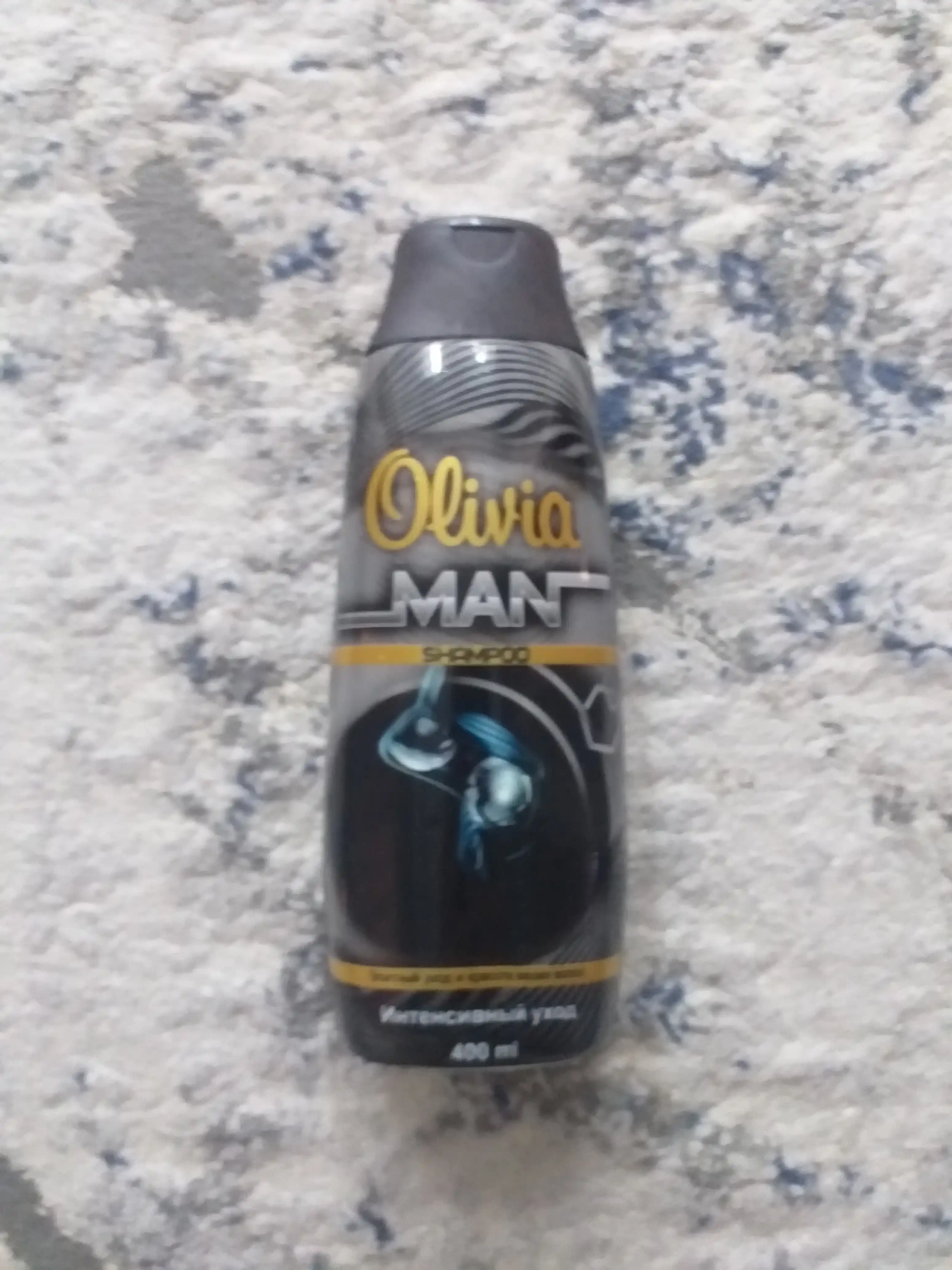 Olivia Erkaklar shampuni, "Intensiv parvarish", 400 ml