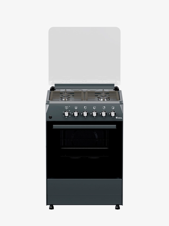 Газовая плита Ideal L155 ГК, 4 конфорки, объем духовки 65 л, 60 * 60