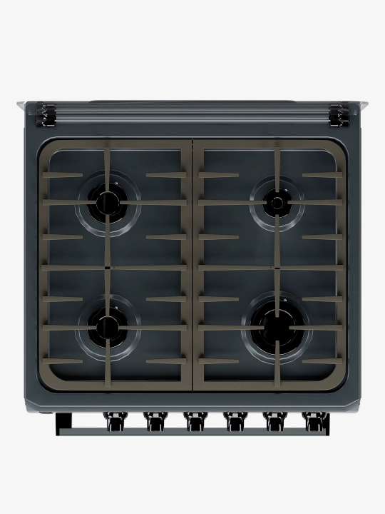 Газовая плита Ideal L155 ГК, 4 конфорки, объем духовки 65 л, 60 * 60