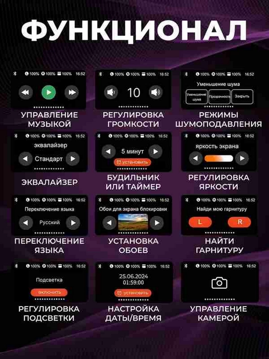 Simsiz quloqchinlar M 10, 19, 20, 88, 90 pro, Powerbank 3500 mA/soat, Bluetooth 5.3