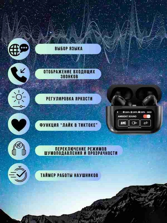 Simsiz quloqchinlar M 10, 19, 20, 88, 90 pro, Powerbank 3500 mA/soat, Bluetooth 5.3
