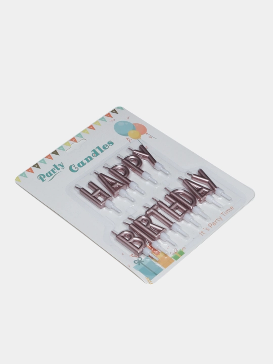 Свечи для торта, Happy brithday