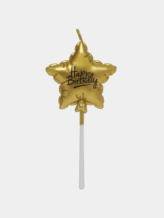 Свечка Happy brithday