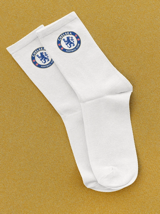 Futbol klubi logotipli erkaklar va ayollar paypoqlari, Real Madrid, Barselona, Chelsea
