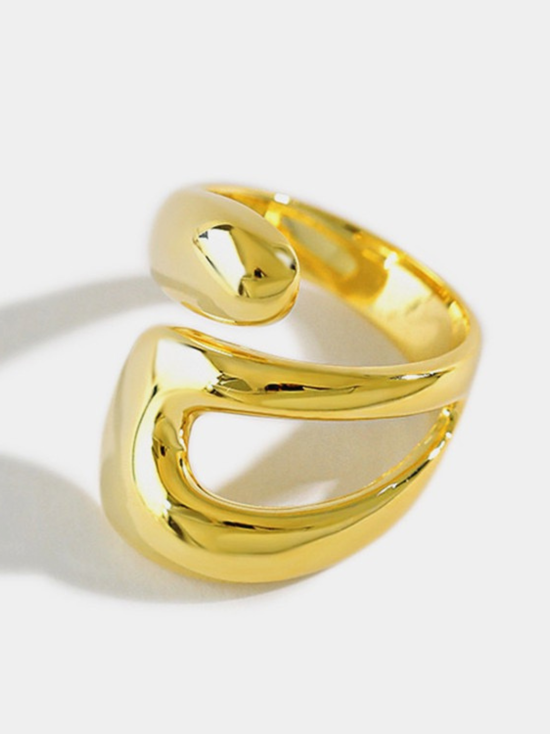 Женское кольцо, Gold and Silver