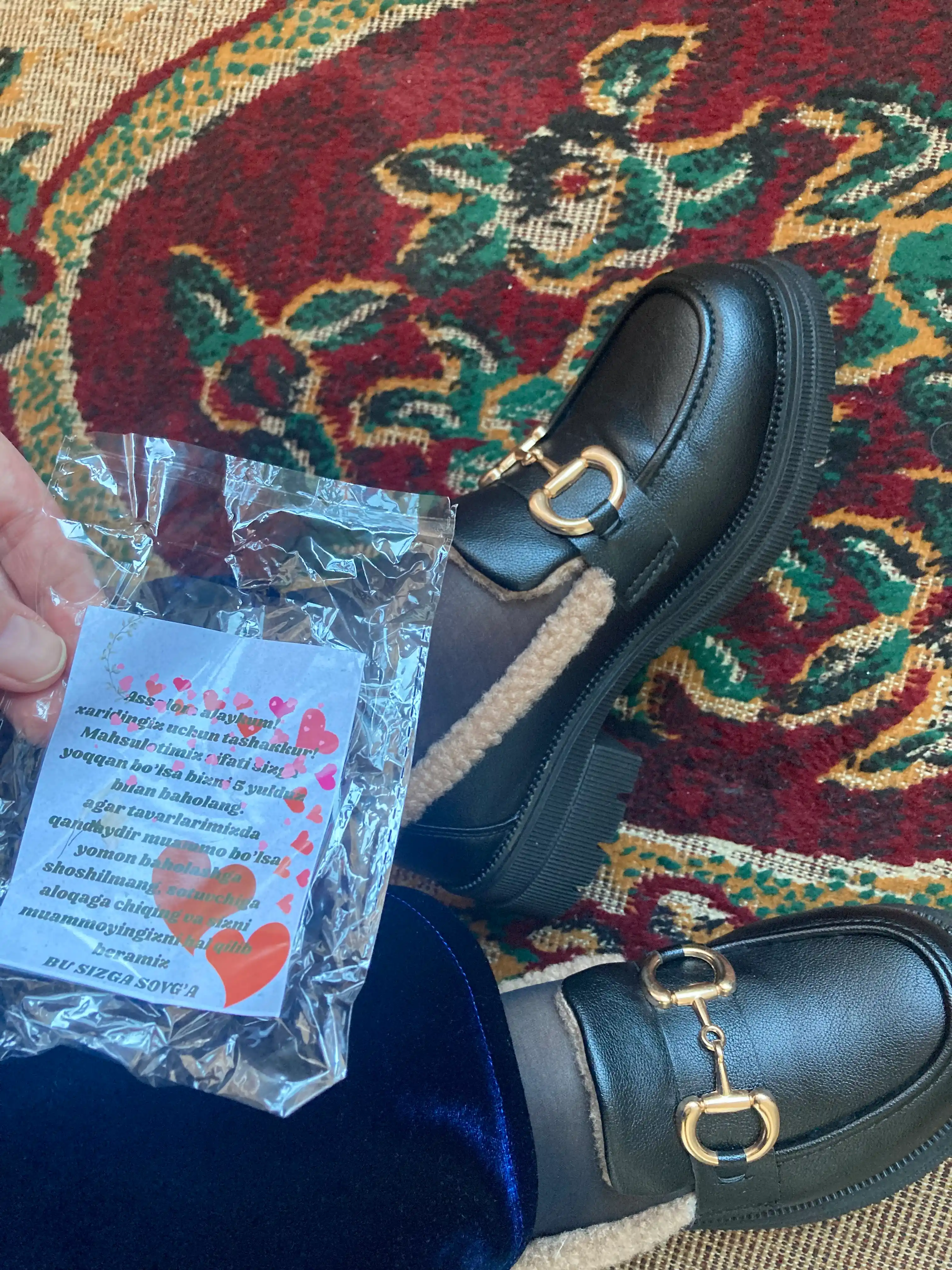 Ayol va qizlar uchun qishki va kuzgi mavsumda ichi mexlik, mo'ynalik loffer botinkalari