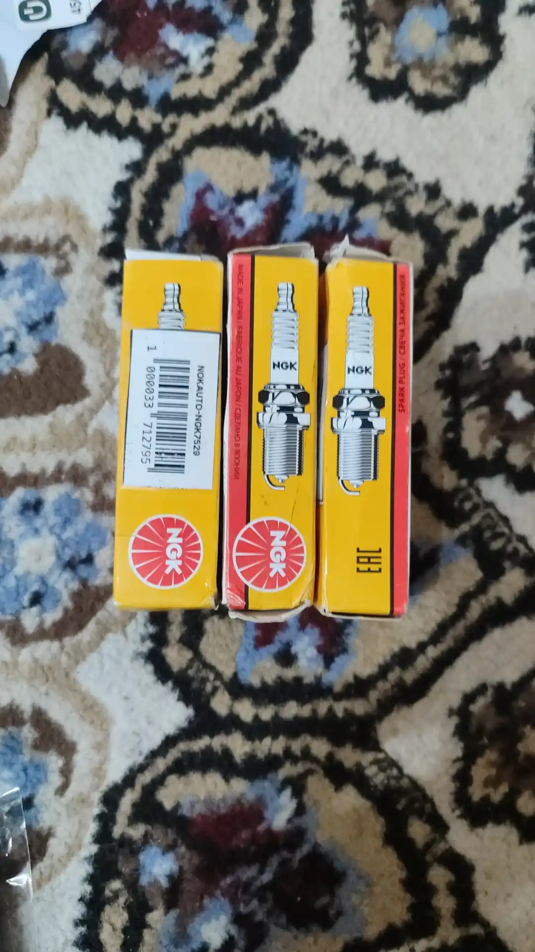 NGK yonish shamchalari Damas/Matiz/Tico/Nexia SOHC/Lanos 7529