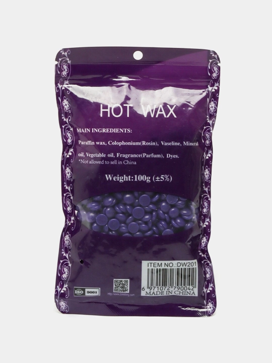 Воск для депиляции, Hot Wax, профессиональный, в гранулах, пленочный, 100 г