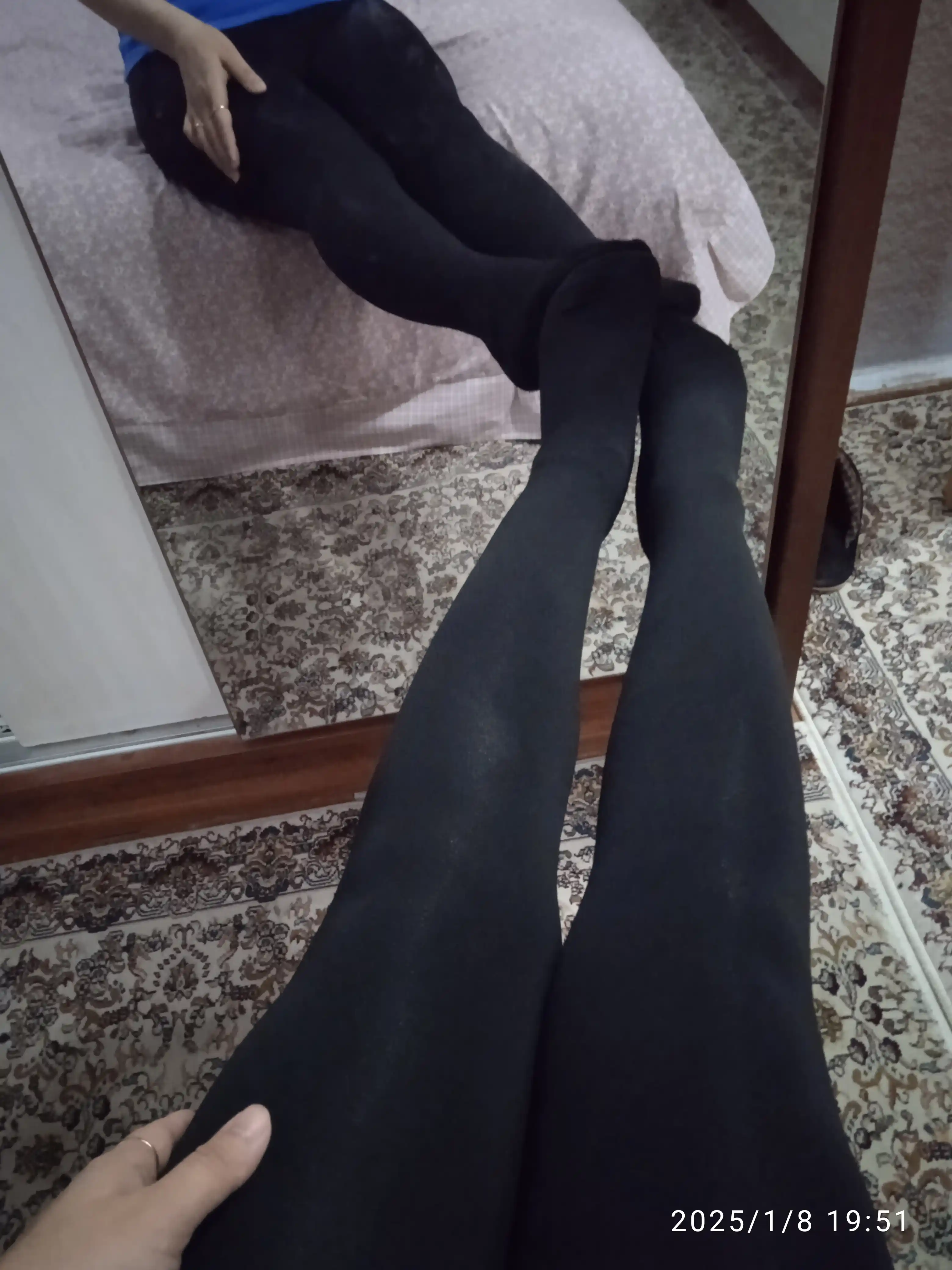Женские зимние колготки, с бархатным начёсом, теплые колготки, леггинсы