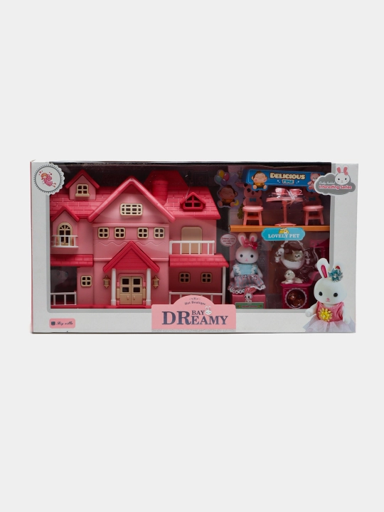 Кукольный домик для девочек, дом зайчика, кролика, Sylvanian Families