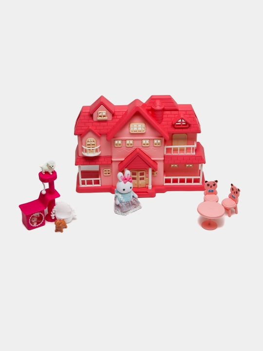 Кукольный домик для девочек, дом зайчика, кролика, Sylvanian Families