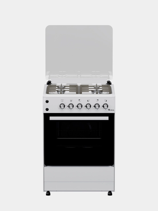 Газовая плита L280 ГК 4 конфорки, объем духовки 65 л, 60 * 60